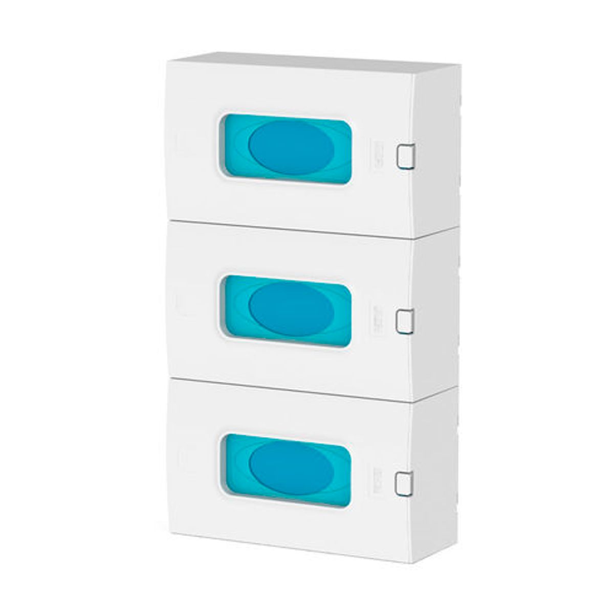 Hanskeholder ABS, hvit til 3 esker